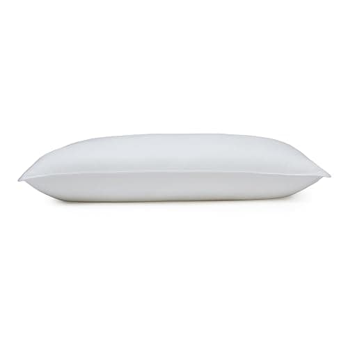 Amazon Basics Down Alternative Bed Pillows, Medium Density For Back and Side Sleepers, King, 2-Pack, White, 36 in L x 20 in W thumbnail 4