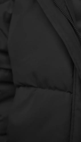 MEROKEETY Women's 2025 Winter Long Sleeve Zip Puffer Jacket Pockets Baggy Short Coats thumbnail 8