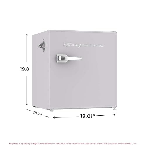 Frigidaire EFR176 1.6 cu. ft. Retro Bar Fridge with Side Bottle Opener (Moonbeam) thumbnail 2