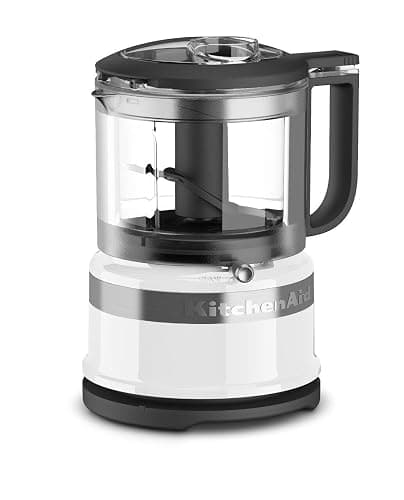 KitchenAid 3.5 Cup Food Chopper, KFC3516WH, White | Dishwasher-safe Work Bowl, Stainless Steel Multi-Purpose Blade, 2 Speeds Plus Pulse, Easy Cord Wrap - Image 1