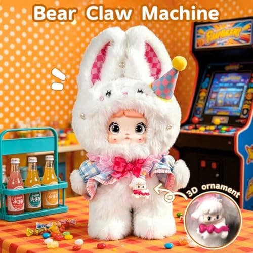 Mckkymi Plush Blind Box,Kawaii Nommi About The Childhood Series Stuffed Blind Box Doll 1PC,Unique Designs Keychain & Bag Charm,Cute Anime Vinyl Plushies Collectible for Birthday (Random 1PC) thumbnail 6