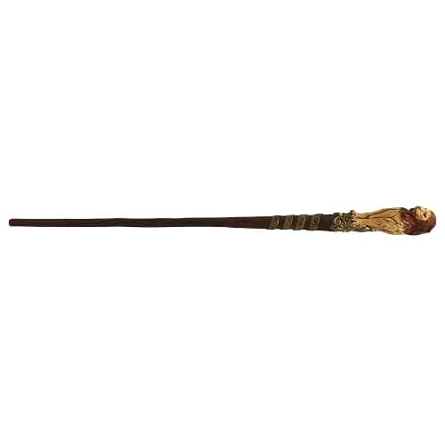 Harry Potter Gryffindor Mascot & Traits Wand - Second Edition Collectible with Lion Topper & House Inscription - 14" Replica with Premium Display Box - Ideal for Fans & Collectors - Not a Toy thumbnail 2