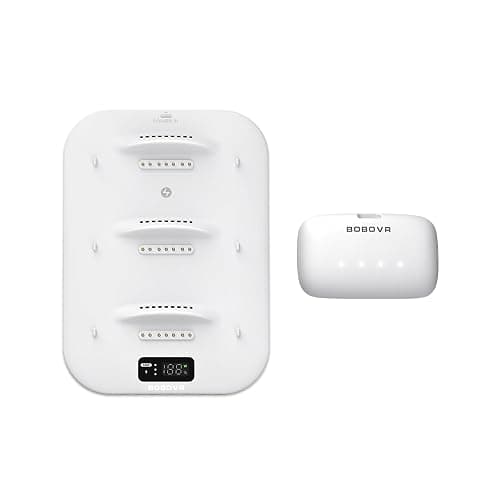 BOBOVR BD3 Charging Dock+B100 Combo, Providing Fast Charging for 3*B100, 30W Power, 0-80% in Just 1 Hour - Image 1