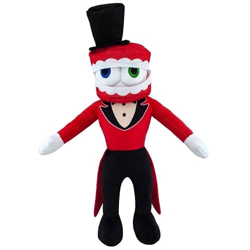 BDNXTV Circus Caine Pillows Cartoon Character Figure Circus Soft Pillow Stuffed Animal Figure for Fans - Image 1