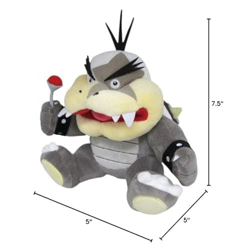 Little Buddy Super Mario Series Morton Koopa Jr. 7.5" Plush thumbnail 2