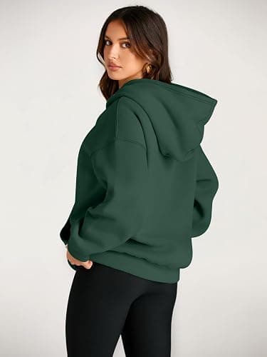 EFAN Women's Hoodies Oversized Sweatshirt Comfort Fleece Sweaters | Cozy Trendy Pullover Hoodies, Sweatshirts with Pockets For Fall & Winter thumbnail 4