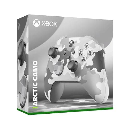 Microsoft QAU-00133 Xbox Wireless Controller, Arctic Camo thumbnail 8