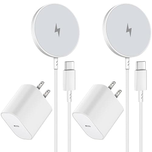 Magnetic Wireless Charger for iPhone 16 15 Wireless Charging,Fast Mag-Safe Charger 2Pack 6FT with Apple USB C Charging Block for iPhone 16 Pro Max/16Pro/15 Pro/16/15/14/13/12/Plus/AirPods 3/2/Pro 2 - Image 1