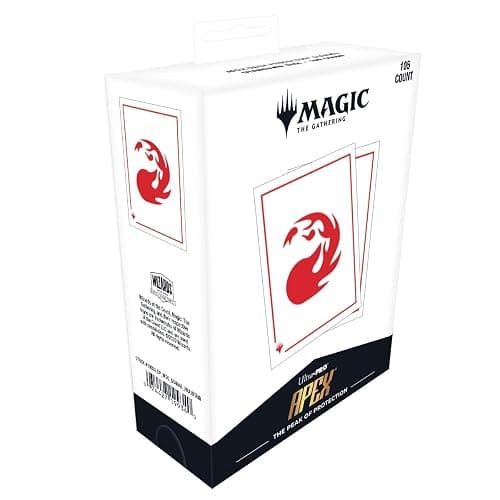Ultra PRO - Mana 8 105ct Apex Deck Protector Sleeves - Mountain for Magic: The Gathering, Protect & Store Collectible Cards, Sports Cards, MTG, D&D Cards, Sized to Fit Standard Size Cards thumbnail 2