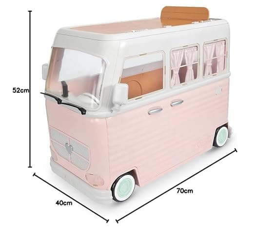Our Generation – 18-Inch Doll Accessories – Camper Playset – 58 Pieces – Toy Vehicle with Electronics – Pretend Play 3+ Years– RV Country Cruising thumbnail 3
