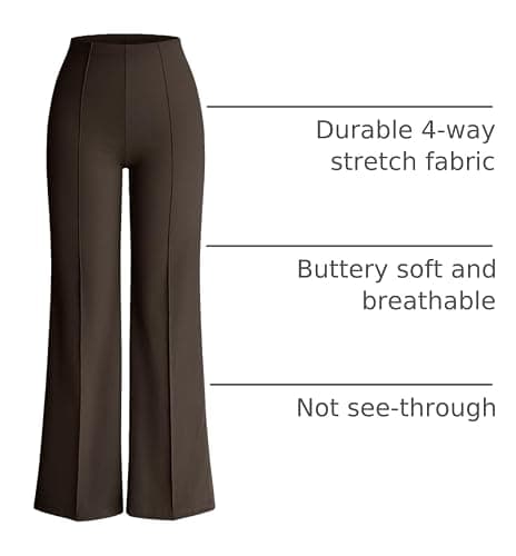 OQQ Women Wide Leg Pants High Waist Casual Pants Fall Clothes Outfits thumbnail 4
