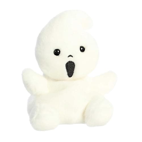 Aurora® Adorable Palm Pals™ Boo Ghost Stuffed Animal - Fun Collectible Plush for Kids and Adult Collectors - Perfect for Decorating Rooms and Birthday Gifts - White 4.5 Inches thumbnail 2