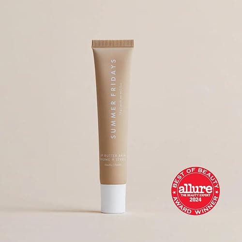 Summer Fridays Lip Butter Balm - Conditioning Lip Mask and Lip Balm for Instant Moisture, Shine and Hydration - Sheer-Tinted, Soothing Lip Care - Vanilla (.5 Oz) thumbnail 3