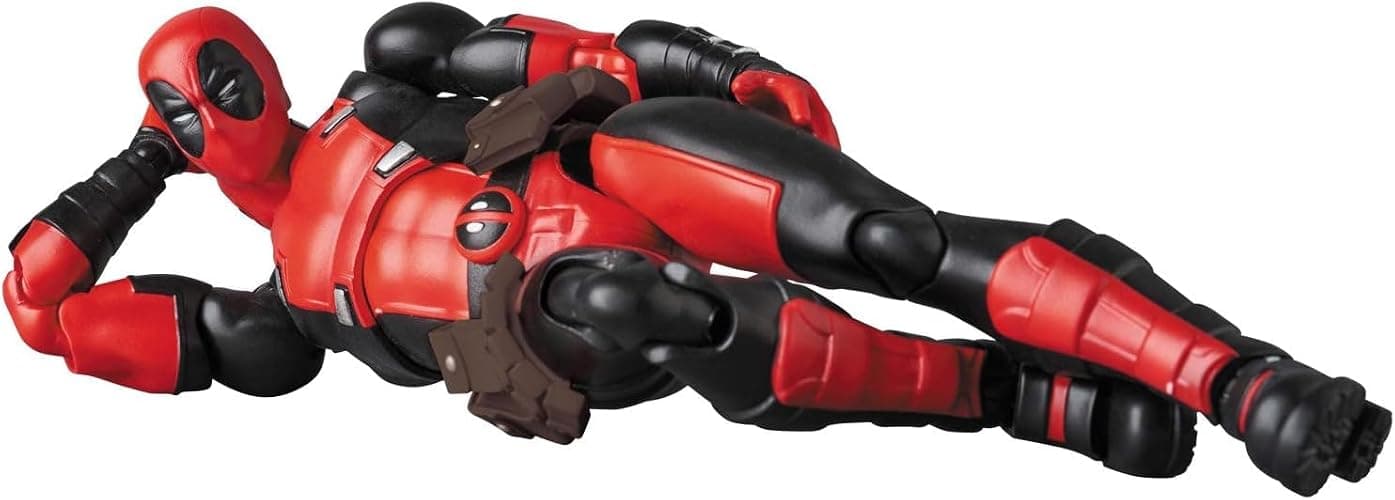 MEDICOM Toy MAFEX Deadpool GURIHIRU Art Ver Includes Original Sturdy Protective case. Japan Import. thumbnail 2