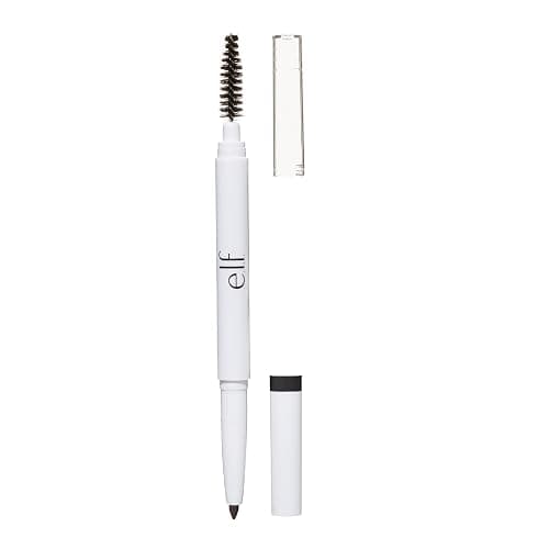 e.l.f. Instant Lift Brow Pencil, Dual-Sided, Precise, Fine Tip, Shapes, Defines, Fills Brows, Contours, Combs, Tames, Deep Brown 0.18g - Image 1