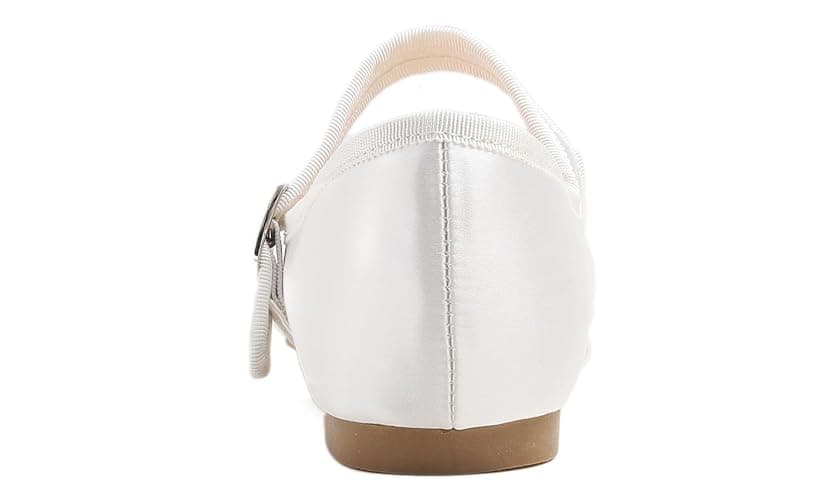 FEVERSOLE Women's Soft Cushion Extra Padded Comfort Round Toe Mary Jane Metal Buckle Fashion Ballet Flats Walking Shoes thumbnail 4