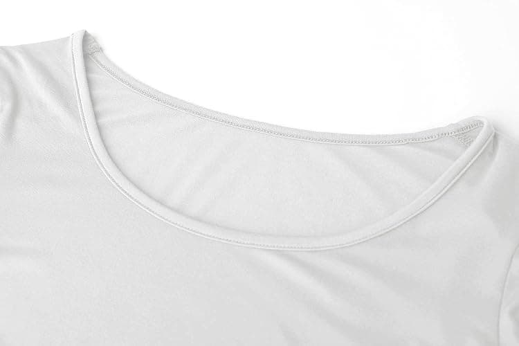 Long Sleeve Crop Tops for Women Workout Basic Clothes Fitted Slim Scoop Neck Cute Yoga Shirts thumbnail 2