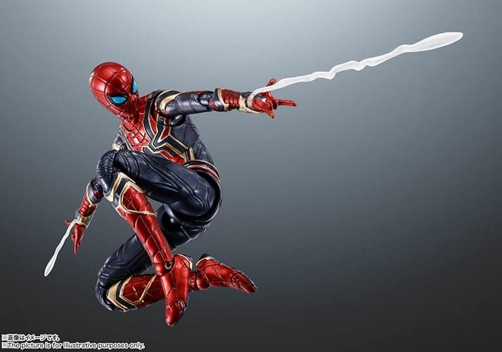 TAMASHII NATIONS - Spider-Man: Spider-Man: No Way Home - Iron Spider (Reissue), Bandai Spirits S.H.Figuarts Action Figure thumbnail 5