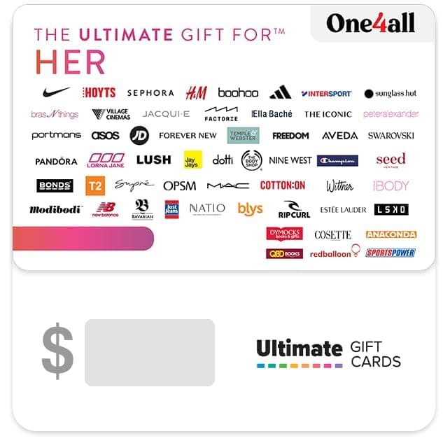 The Ultimate Her eGift Card - Delivered via email (AU Only) thumbnail 2