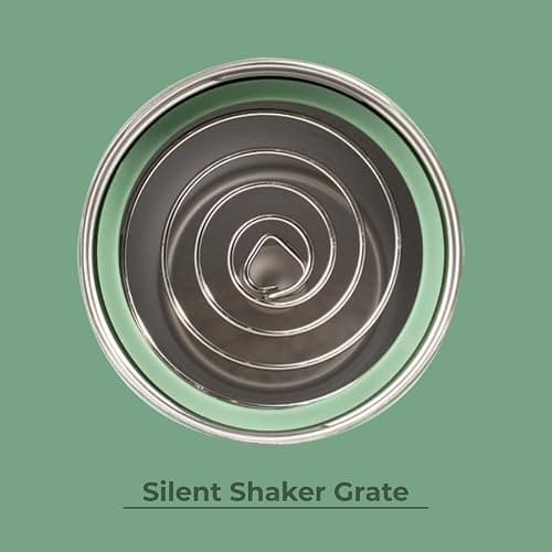HydroJug 24 oz New Stainless Steel Shaker – Insulated, Leakproof, BPA-Free with Silent Mixing Grate – No Clumps, No Noise – Premium Shaker for Fitness, Sports & Everyday Use, Sage thumbnail 5
