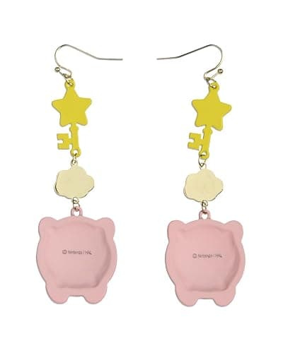 Kirby Dangle Earrings Cloud Key And Character Jewelry Fashion Earrings 1 Pair thumbnail 2