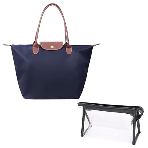 YSJCHEBS 1 Umhängetasche, 1 Kosmetiktasche, Damenmodetasche, Schulhandtasche, Faltbare Handtasche, Aufbewahrungstasche, Aufbewahrungstasche Mit Großer Kapazität - Image 1