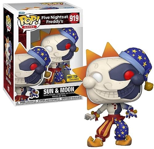 Funko Five Night's at Freddy's Pop! Games Sun & Moon Vinyl Figure Hot Topic Exclusive Multi None - Image 1