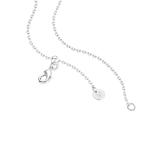 PAVOI 14K Gold Plated Tiny Heart Necklace | Dainty Necklace for Women | Personalized Letter Heart Choker | Adjustable Slider thumbnail 3