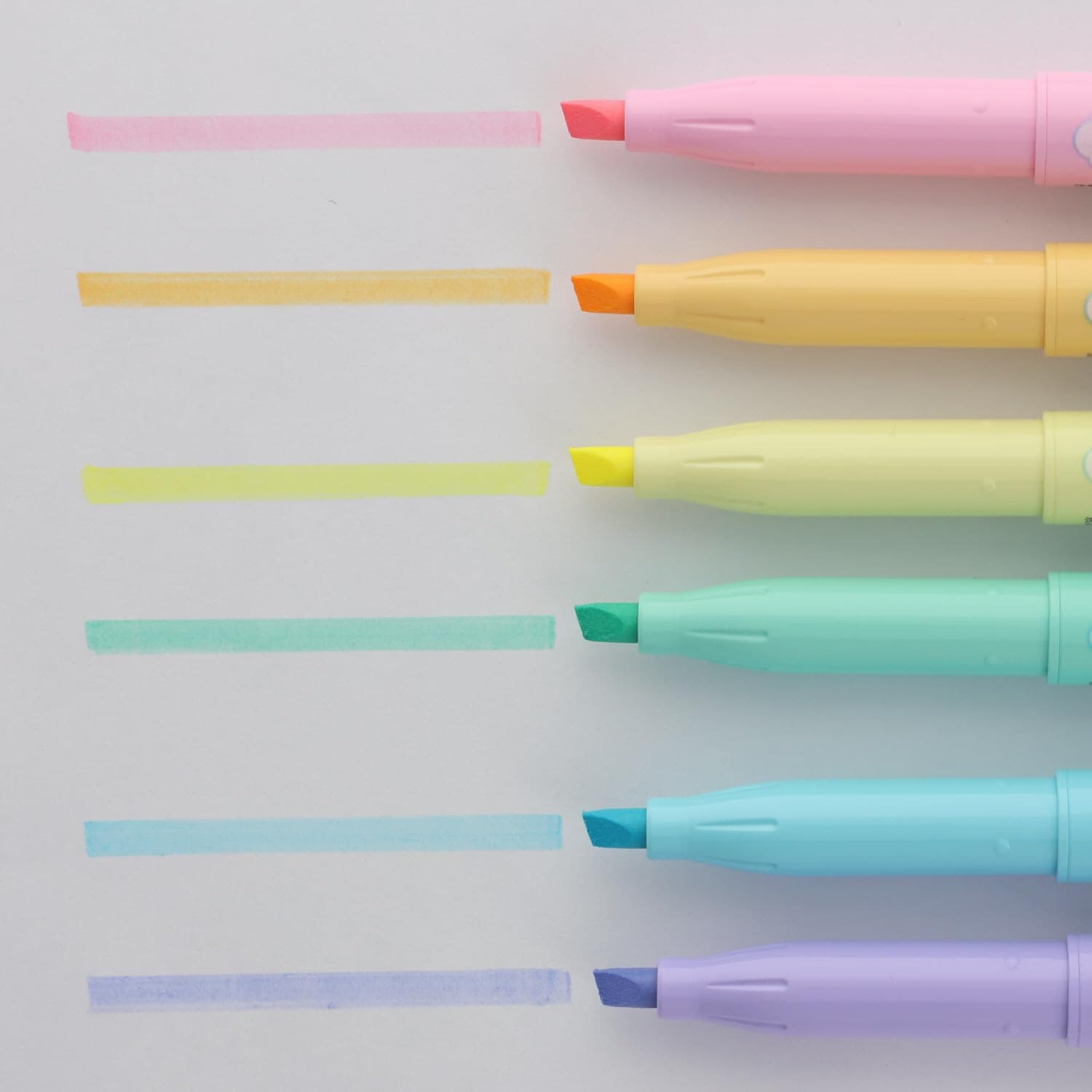 Pilot Highlighter Frixion Light, 6 Soft Color Set (SFL-60SL-6CS) thumbnail 5