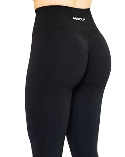 AUROLA Workout Leggings for Women Seamless Scrunch Tights Tummy Control Gym Fitness Girl Sport Active Yoga Pants thumbnail 8