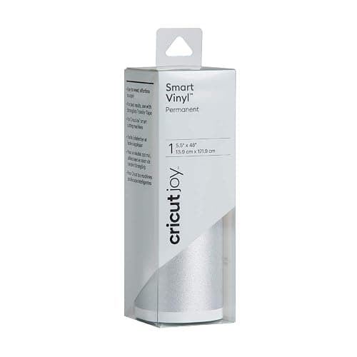 Cricut Joy Smart Vinyl Shimmer Permanent Silver - Image 1
