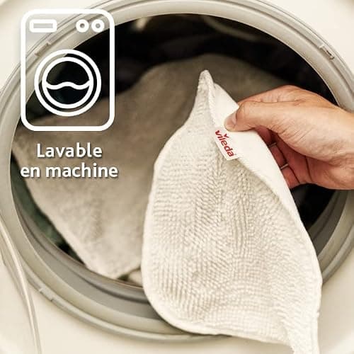 Vileda Steam Plus Edition Triangulaire avec Power Pad, balai vapeur, performance de nettoyage hygiénique sans utilisation de produits chimiques, pour tous les sols durs et les moquettes thumbnail 8