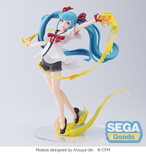 Hatsune Miku Mega 39's Shiny t.r Ver. Fig. 22 cm Hatsune Miku Project Diva figurizma thumbnail 2