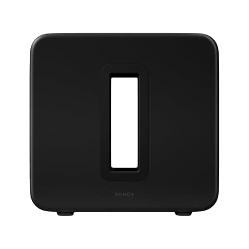 Sonos Sub 4 - Wireless Subwoofer - Black - Image 1