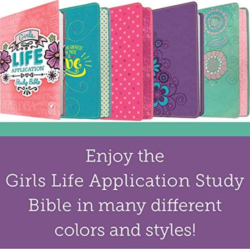 Tyndale NLT Girls Life Application Study Bible, TuTone (LeatherLike, Purple/Teal), NLT Bible with Over 800 Notes and Features, Foundations for Your Faith Sections thumbnail 13