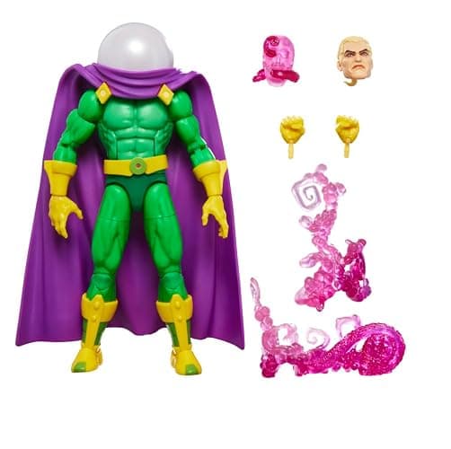 Marvel Legends Series Marvels Mysterio, Retro Spider-Man 6" Figure thumbnail 3
