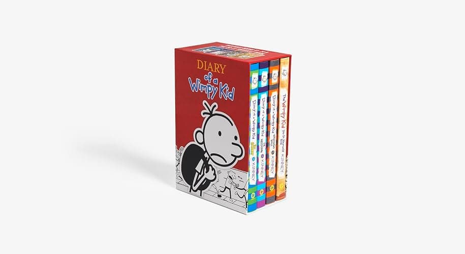 Diary of a Wimpy Kid Box of Books 12-14 Plus The Wimpy Kid Do-It-Yourself Book: Hardcover Gift Set thumbnail 2
