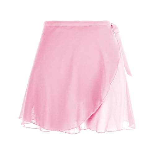 Damen Ballettrock Wickelrock Chiffon Tanz Rock Verstellbare Taille Krawatten Gymnastik Ballettrock - Image 1