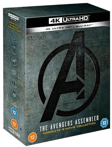 Avengers: Marvel Film Collection (The Avengers/Age of Ultron/Infinity War/Endgame) [4K UHD + Blu-Ray, Region Free] - Image 1