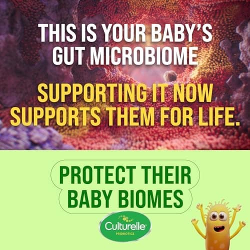 Culturelle Baby Probiotic Drops + Vitamin D, Immune & Digestive Health Support for Babies, Infants & Newborns 0-12 Months, 30 Day Supply, Gluten Free & Non-GMO, 9ml - Baby Immune + Digestive Support Probiotic Drops thumbnail 6
