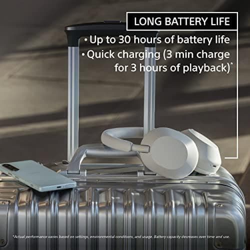 Sony WH-1000XM5 The Best Wireless Noise Canceling Headphones, Auto NC Optimizer, 30-Hour Battery, Alexa Voice Control, Smoky Pink - Smoky Pink - One Size - Headphones thumbnail 11