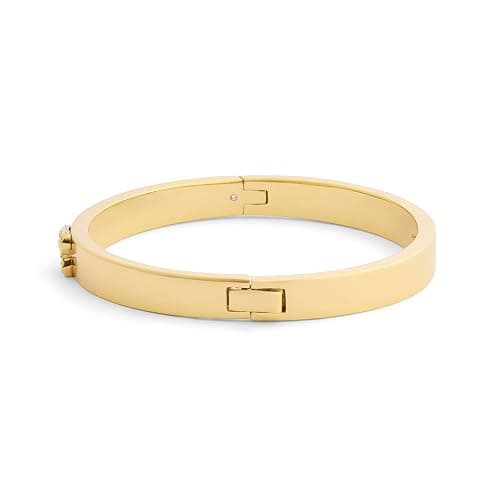 COACH Womens Jewelry Women's Pavé Signature C Bangle Bracelet thumbnail 4