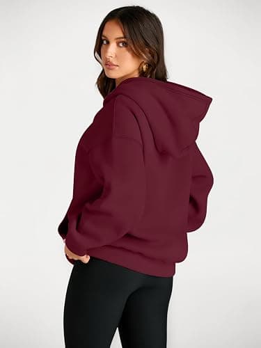 Trendy Queen Womens Oversized Hoodies Fleece Sweatshirts Fall Fashion Pullover Sweaters Winter Clothes thumbnail 4