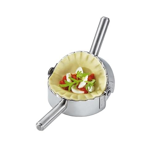 Best Utensils Stainless Steel Ravioli Mold Pierogi Dumpling Maker Wrapper Pastry Dough Cutter Kitchen Accessories (L: 4.5 inch) - Image 1