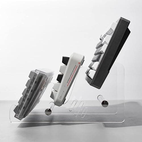 Sumgsn Keyboard Display Stand Storage Stand Display Mechanical Keyboard Holder Transparent Acrylic Stand for Three Keyboard - Image 1
