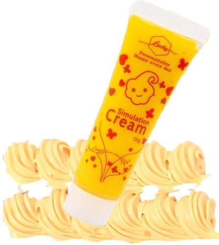 BEIJITA Whipped Cream Glue Kit - Decoden Cream Set with 10 Colors (15ml Each), Perfect for Crafting and Decorating,Ideal for DIY Crafts and Decorations thumbnail 7