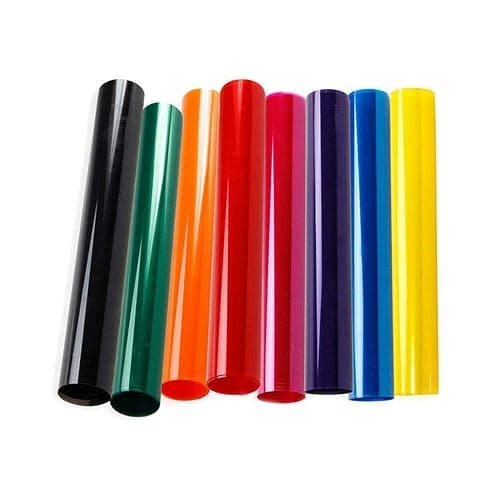 Transparent Decorative Window Film Anti UV Colorful Adhesive Vinyl Heat Insulation Solar Window Tinting Sheets Glass Film for Christmas Home Decoration, 17.7Inch x 78.7Inch, Black thumbnail 8