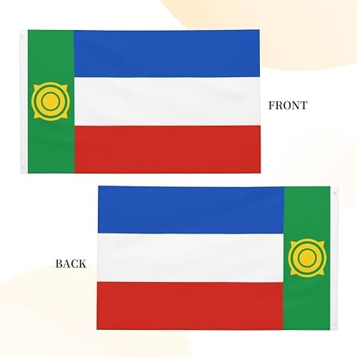 LIFANGMI Double Sided Flag of Khakassia Flag 3x5 FT Outdoor Flags Banners Durable Patio Indoor Decorative Flags Home Party Funny Flags 3by5 Flags thumbnail 8