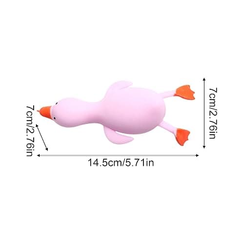 Cute Duck Squishy Sugar Stress Ball Squishy and Moldable Slow Rise Relaxing Sensory Fidget Stress for Anxiety Relief thumbnail 2