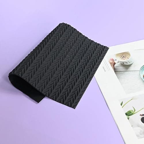 mostsom Silicone Lace Cake Molds Reusable Fondant Embossing Mats for Cake Decorating, Sweater Pattern, Cupcakes, Cookies, Chocolate - Food-Grade Non-Stick Baking Tools (C_ Sweater Pattern) thumbnail 7